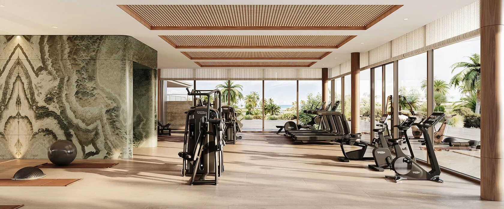 Gym at Solaya by Meraas