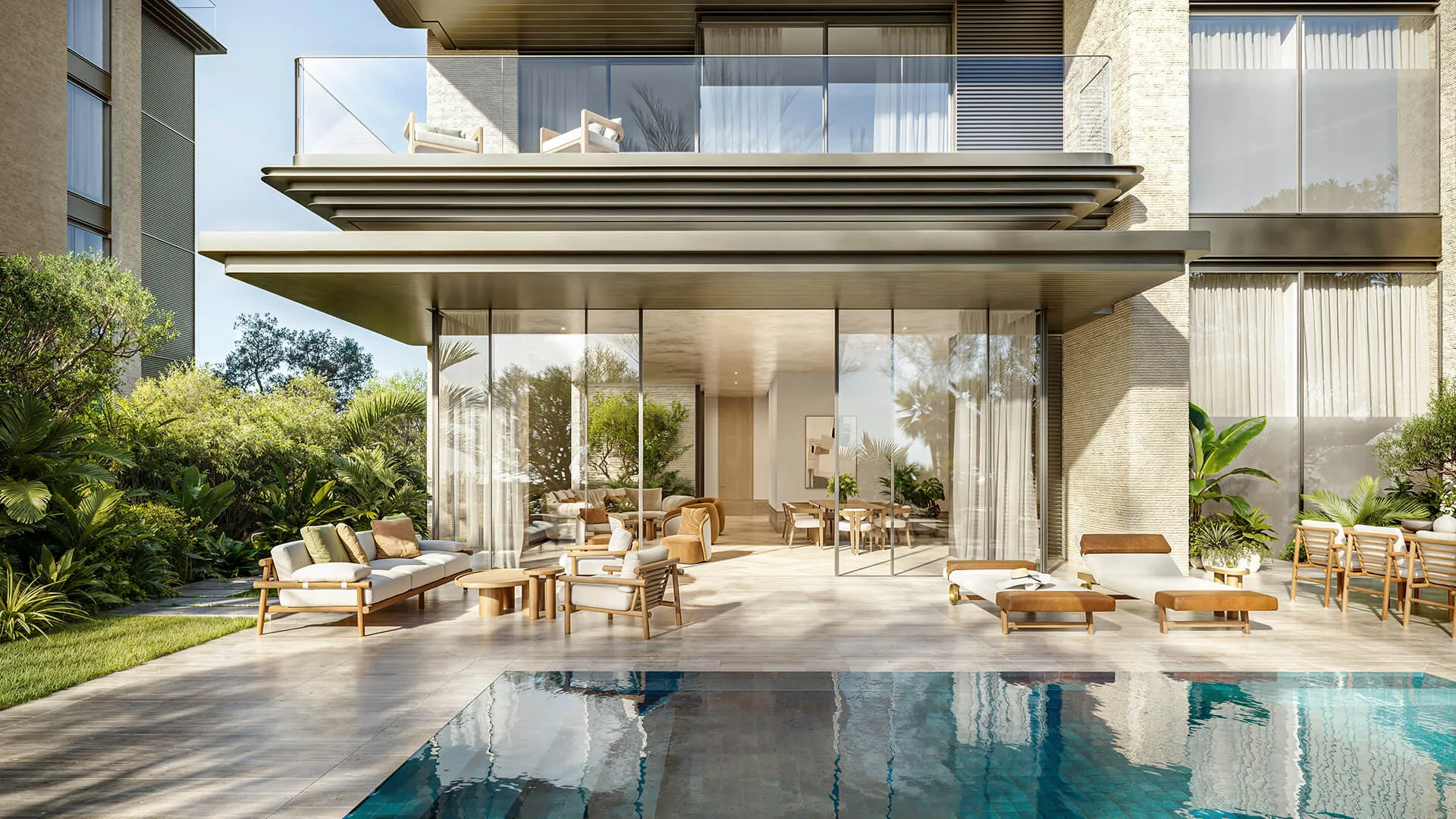 3‑Bedroom Garden | Terrace at Solaya by Meraas
