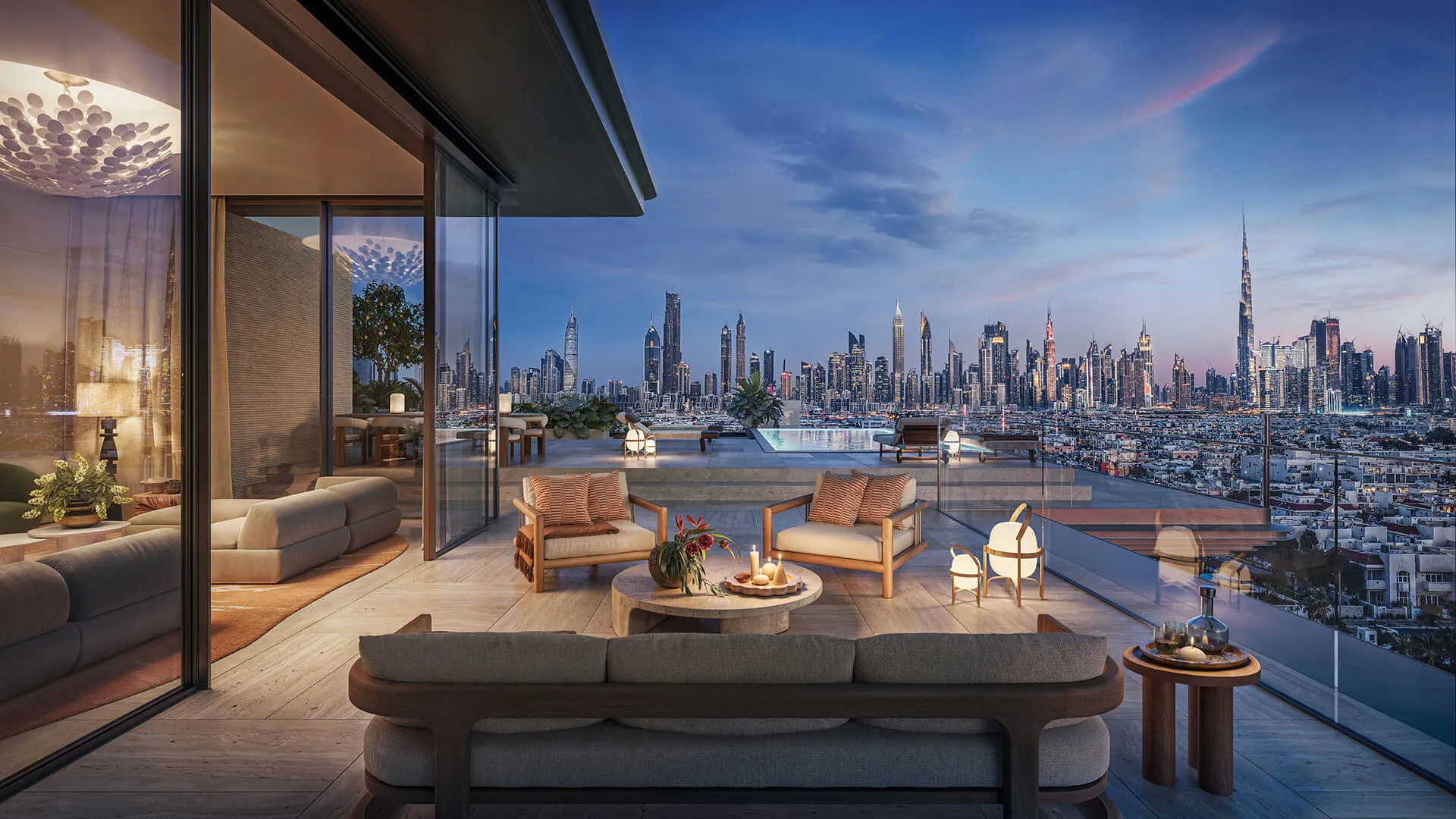 Penthouse | Terrace at Solaya by Meraas